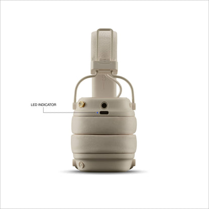 Marshall Major V On-Ear Wireless Bluetooth Headphone - Cream