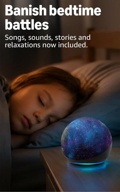 Amazon Echo Dot Kids (newest model), Smart speaker to enjoy age-appropriate audiobooks, interactive games and Alexa+ experiences to create and learn, Owl design