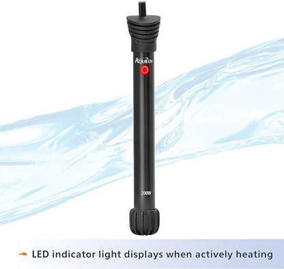 Aqueon Aquarium Fish Tank Preset Heater For Up To 75 Gallons, 200 Watts