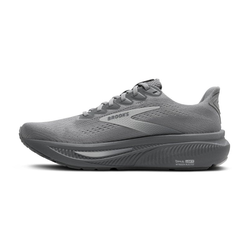 Brooks Men’s Ghost 17 Neutral Running Shoe - Primer Gray/Oyster Mushroom - 9 Medium