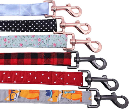 Unique Style Paws Durabel Dog Leash 6 Colors and 3 Size Soft and Comfy Handle for Dogs and Cats