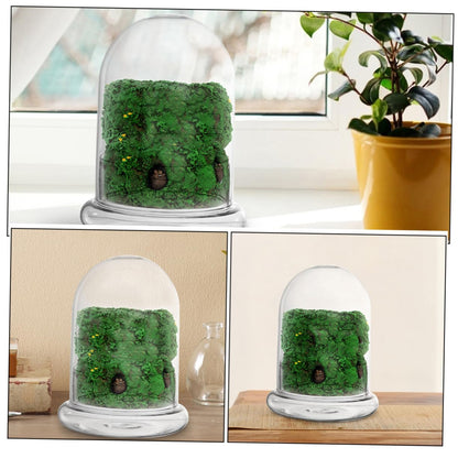 FUNOMOCYA 2pcs Eco Bottle Moss Micro Landscape Bottle Glass Terrarium DIY Plant Container