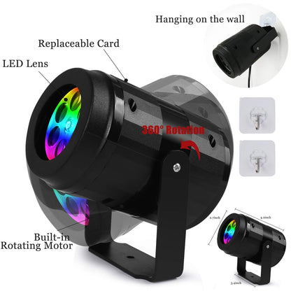 RECUTMS Butterfly Projector Lights,Cupid Love Red Heart LED Projection Lamp for Christmas Valentine's Day Butterfly Anniversary Birthday Party Decorations,Propose,Wedding,Children's Night Light