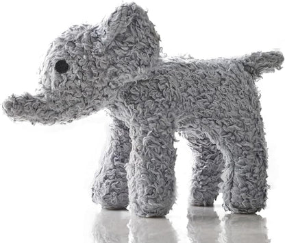 Plush Durable Cotton Dog Toys with Coconut Fill for All Pet Breeds, Elliot the Elephant, One Size