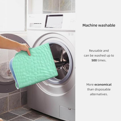 Pee Pads for Adults, Kids and Pets, Cotton-Like Surface, Machine Washable, 100% Leak Prevention with Waterproof TPU Layer (2 Pack, 34*36 inch)
