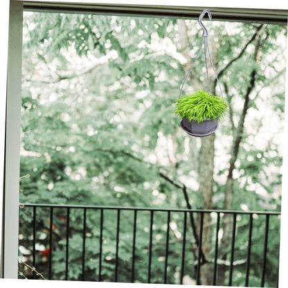 BESTonZON 60pcs Chlorophytum Hook Railing Planter Plant Wall Decor Indoor Plant Hanger