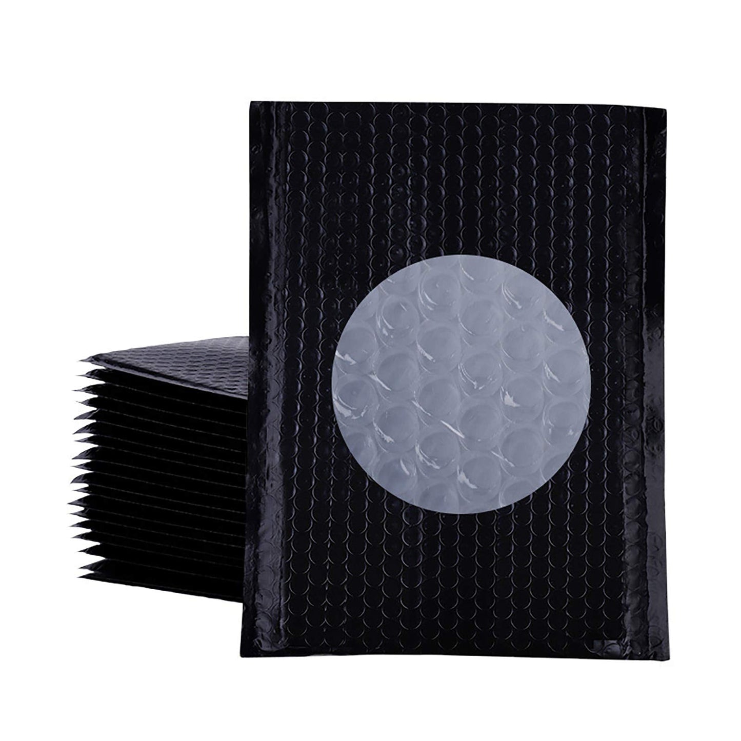 25Pack 5x7 Inches outside Small Black Poly Bubble Lined Mailers Padded Shipping Envelopes Self Seal Mailer Waterproof, Shockproof and Dustproof(Black 5x7 Inches-25pcs)