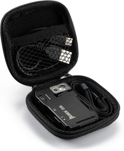 WUBEN G5 Flashlight Holster, EDC Mini Flashlight Pouch 75 * 75 * 30mm, Portable Storage Carry Case with Carabiner Clip for Outdoor Camping Hiking (Flashlight Not Included) | EVA Storage Pouch, Compact Portable Carry Case for EDC Tools, Headphones & Sma...