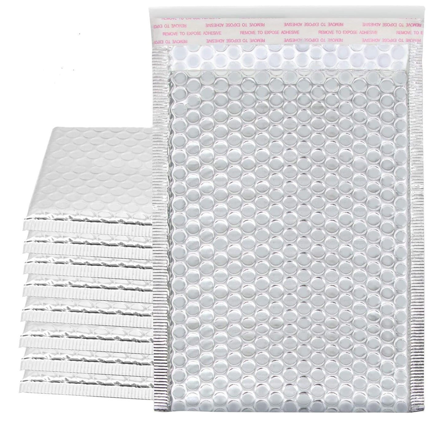 YUENPUN 30 Pack 11.8 x 9 Inch Bubble Mailers, Metallic Silver Padded Mailing Envelopes, Foil Self Seal Waterproof Shipping Envelopes for mailing, packing, Shipping