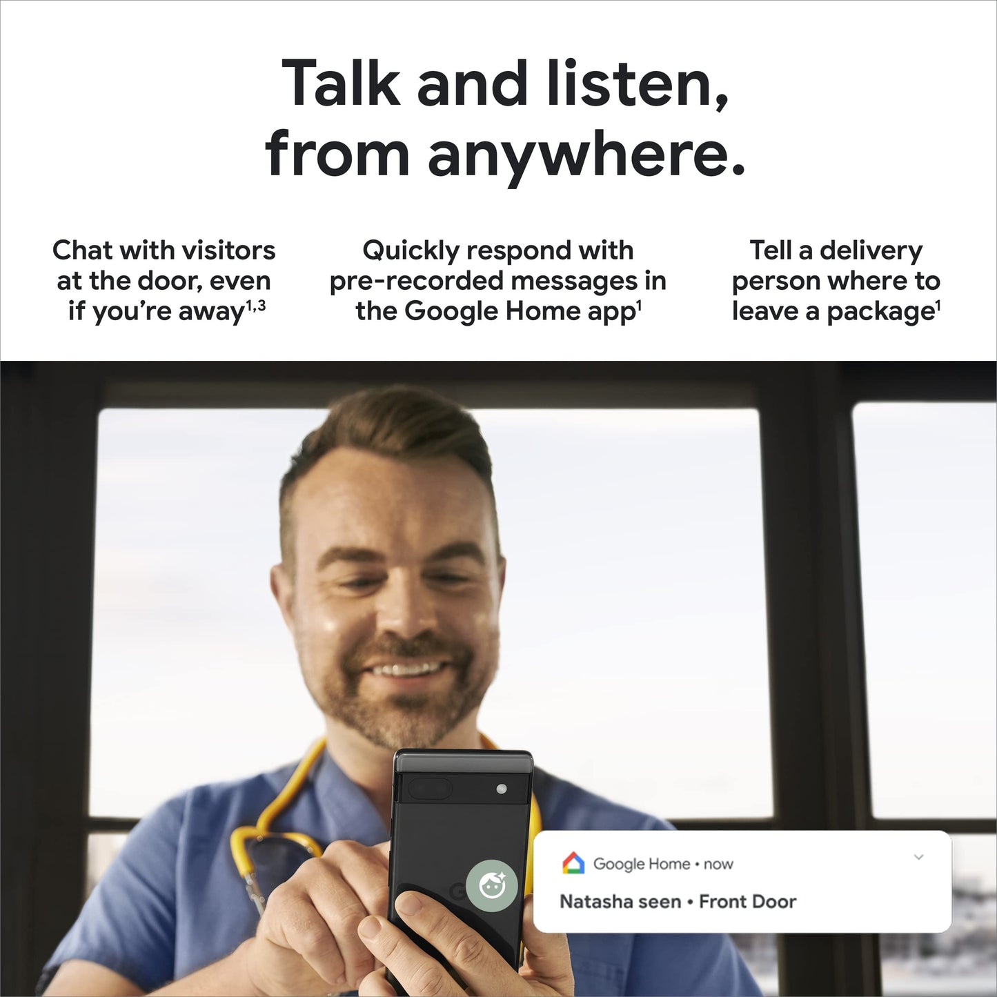 Google Nest Doorbell (Battery) - Ash