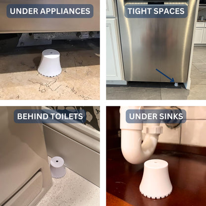 Flood Buzz Small Water Leak Alarm 6-Pack | Ready to Use, No Setup Required