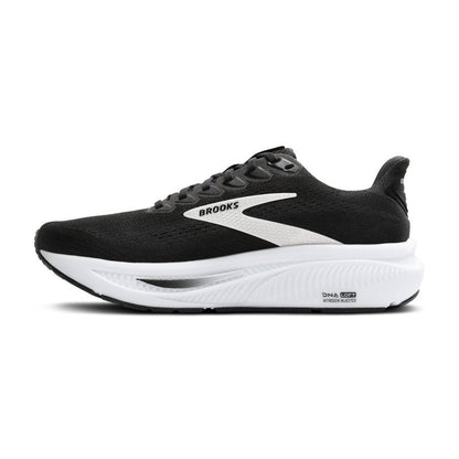 Brooks Women’s Ghost 17 Neutral Running Shoe - Black/Grey/White - 13 Wide