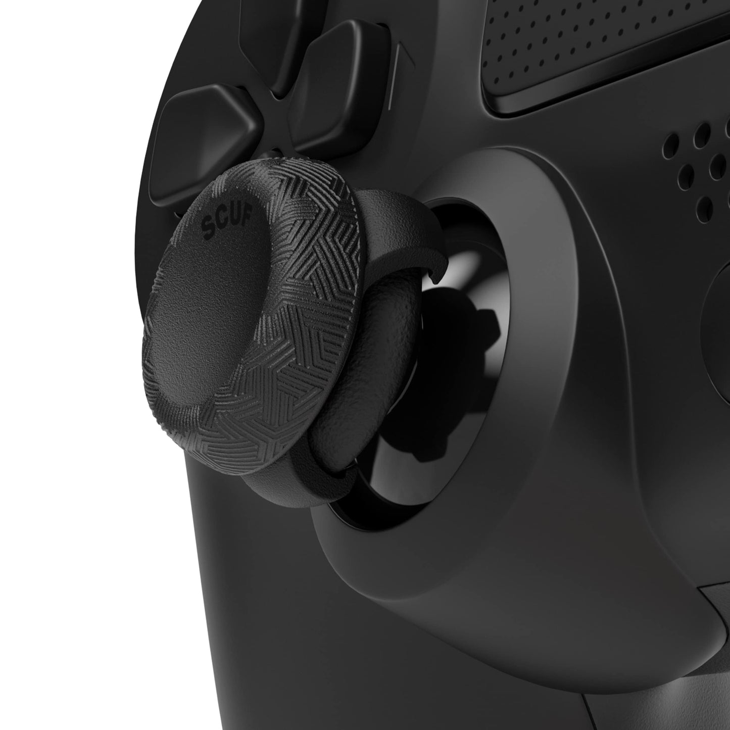 SCUF Control Thumbstick Grips - 6 Pack with 2 Bases - Tactic - Joystick Thumb Grips For Xbox One and Xbox Series X & S, PS4, PS5, Nintendo Switch Pro Controller - Black