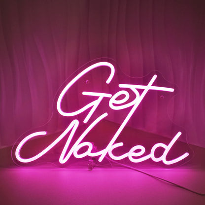 Lady Neon Signs Neon Signs for Wall Decor Pink White LED Light Sign for Preppy Room Decor Light Up Sign for Birthday Party Decoration USB Powered