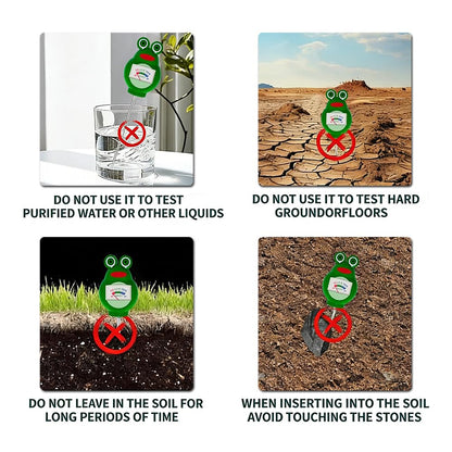 METINFUS Pack of 2 Soil Moisture Meter for Plants - [Green + Red] - Soil Moisture Sensor - Without Batteries - Improved Moisture Meter - Premium Soil Tester for Garden Potted Plants Lawn