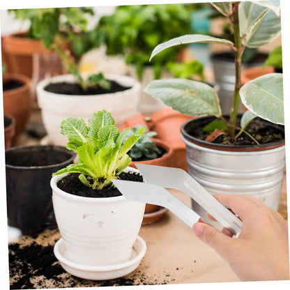 MOBUTOFU Convenient Transplanting Tongs for Gardening Stainless Steel Seedling Transplanting Tool Practical Plants Remove Tong for Skill Levels