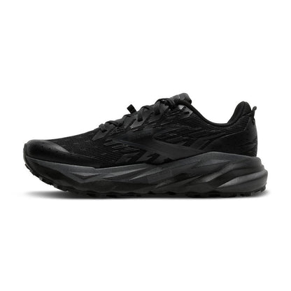 Brooks Women’s Cascadia 19 Mountain Trail Running Shoe - Black/Black/Ebony - 10 Medium