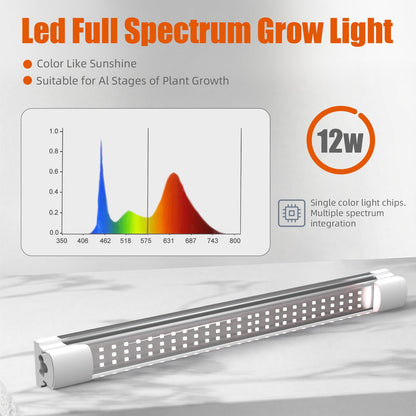 Aouipris Indoor Greenhouse with Grow Light, 5 Tier 15.7" L×11.8" W×62.3" H growtent with Lights, with 48W Full Spectrum Growing Lamps，Metal Indoor Plant Enclosure for Seed Starting