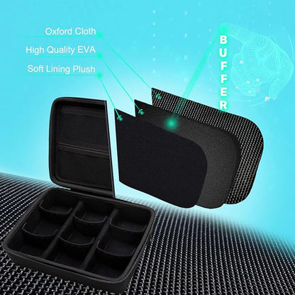 XANAD Card Game Case Fits 3000+ Cards, Fits for Baseball Sports playing card/UNO/playing card Against Humanity Card Game and All Other Card Games Expansions (Black)