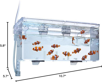 Fluval Multi-Chamber Holding and Breeding Box, Large – Up to 3 Separate Housing Compartments (Pack of 6)