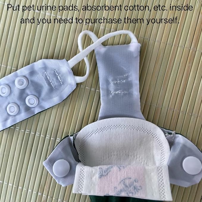 Bird Clothes Parrot diapers bird flight suits, reusable waterproof diapers pet bird supplies (2XL)