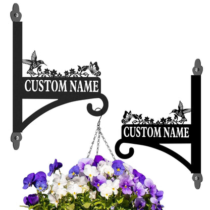 Kotagi Custom Plant Hanger Hook Housewarming Gifts | Personalized Brackets for Hanging Plants | Rust-Resistant Flower Pot Hangers | Gifts for Grandparents Plant Lovers