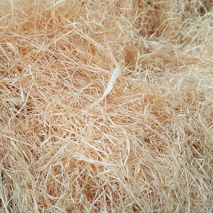 CREATCABIN 30G Natural Raffia Grass Bird Nesting Grass Easter Basket Gift Box Vase Filling Decoration Canary Finch Box Fillers for Birds Pets Nest Cages Budgie Hummingbird Parakeet Gift Packing