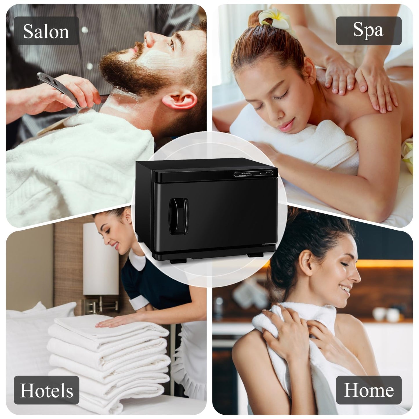 Hot Towel Warmer, 8L Towel Warmer Spa, Towel Warmer for Facials, Professional Towel Warmer, Small Towel Warmer Cabinet, Suitable for Spa, Salon, Barbershop, Esthetician…