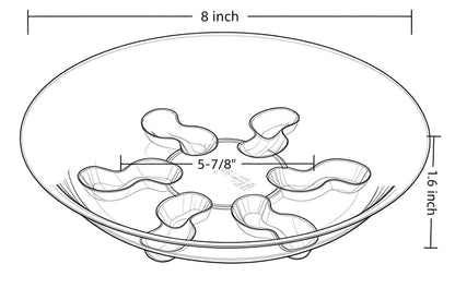 ZZPYXIA 4 Pack Heavy Duty Antique Bronze Plastic Plant Saucer Sturdy Pot Tray Plant Drip Trays Drip Trays for pots,Plant Water Catcher Tray,Plant Pot Saucers (8 INCH)