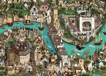 Laurence King The World of Shakespeare 1000 Piece Puzzle