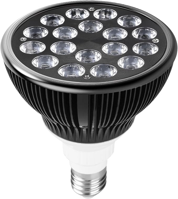 LED Aquarium Blue Light Blub, 18W (36W Equivalent) LED Plant Grow Light Bulb with 450-460nm Blue LEDs for Indoor Plants Veg and Aquarium Plants Growing