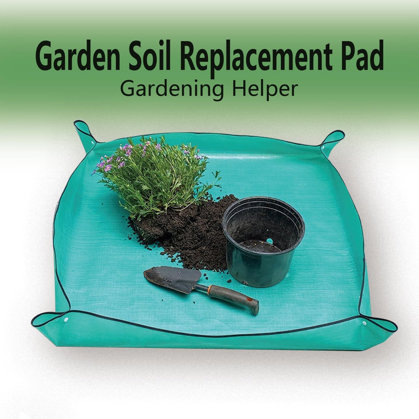 17-Piece Succulent Plant Care Tool Set, 26" and 39.4" Plant Transplanting Mats, Indoor Transplanting Supplies, Including Pot Transplantingg Mat, Mini Gardening Tool Set for Plant Care