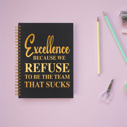akeke Funny Spiral Notebook, Work Mental Health Humor Notebook, Sarcastic, Gag, Promotion New Job Appreciation Gifts for Worker Women Coworker Employee Colleague Team Boss Friend Leader HR AMM85