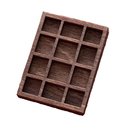 VELURA Miniature Trinket Shelf Organizer Home Decoration Collectibles Holder Wooden A | Rocks, & Minerals | Crystals & Mineral Specimens |1 Miniature Trinket Shelf