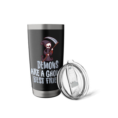 Ghoul's Best Friend Halloween Design For BFF Stainless Steel Insulated Tumbler
