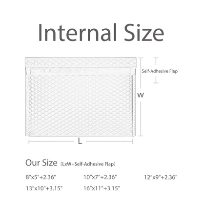 DGSLTENV Blue Side-Loading Bubble Mailers 12 x 9 Inches,Self-Seal Padded Mailing Envelopes, Pack of 27