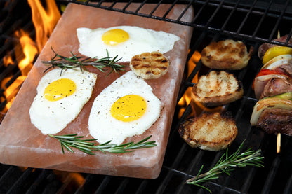 Spantik Himalayan Salt Block Cooking Plate 12 x 8 x 1.5 Inch for Cooking Grilling Cutting and Serving Food Grade Rock Salt Stone Unique Gifts for Smoker Griller Men Women Fathers & Cooks