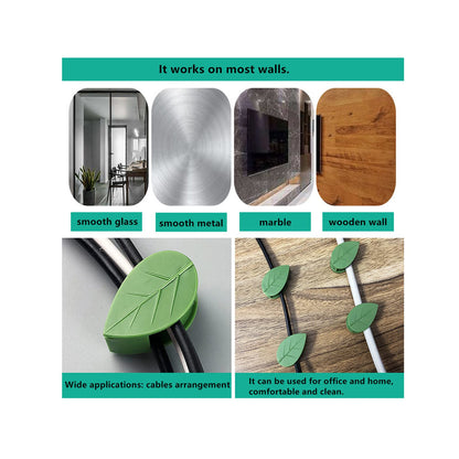 KOCNYDEY 100 Pcs Plant Climbing Wall Fixture Clips Acrylic Self-Adhesive Sticker Plant Fixer Vine Traction Invisible Holder Climbing Plant Green Leaf Vines Hook Fixing Clip Indoor Outdoor Decoration
