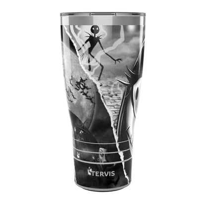 Tervis Traveler Disney - Nightmare Before Christmas Triple Walled Insulated Tumbler Travel Cup Keeps Drinks Cold & Hot, 30oz, Stainless Steel