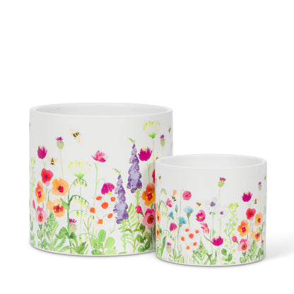 Abbott Collection Large Bee Garden Planter-6.5" D