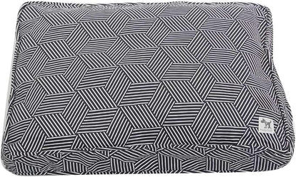 Molly Mutt Dog Crate Pad Cover, 100% Cotton Canvas Cover for Dog or Puppy Crate Bed, Durable, Washable, and Free of Harmful Chemicals, Pre-Shrunk, 48"x30"x2.5", Rough Gem
