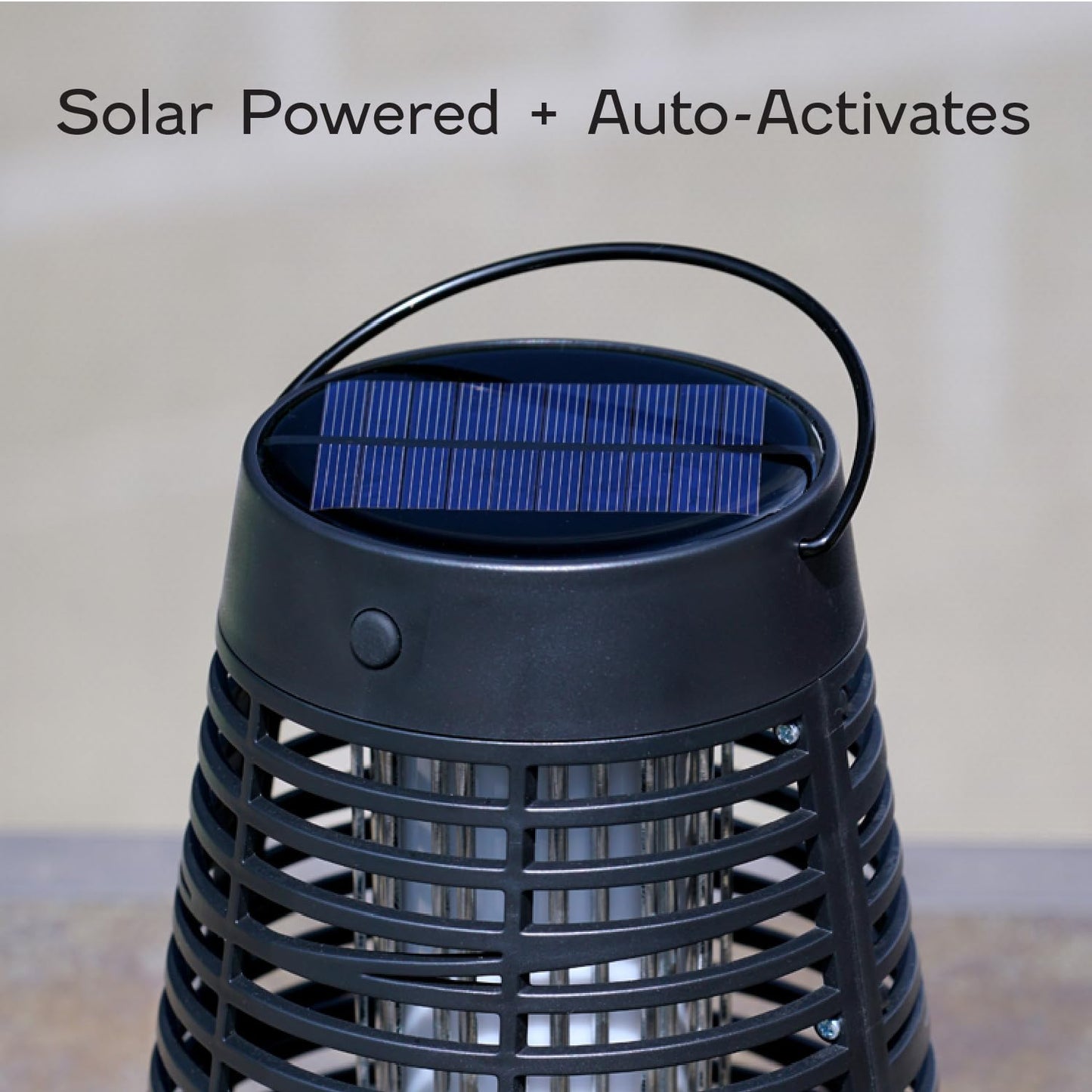 PIC Portable Solar Insect Killer Torch (FLPT), Bug Zapper and Flame Accent Light, Kills Bugs on Contact