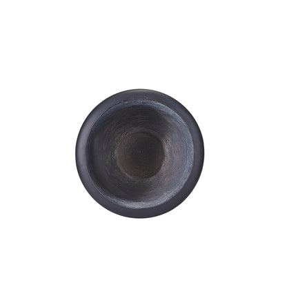 Christopher Knight Home Rewol Round Concrete Planter Set of 2, 2 Pack Garden Flower Pot with Drainage Hole, Patio Urn Planter for Outdoor Plants, Outdoor Planter Box, No Assembly, Antique Black