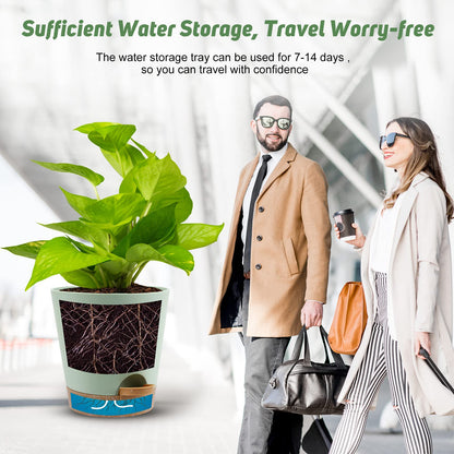 YNNICO Indoor Self Watering Planters