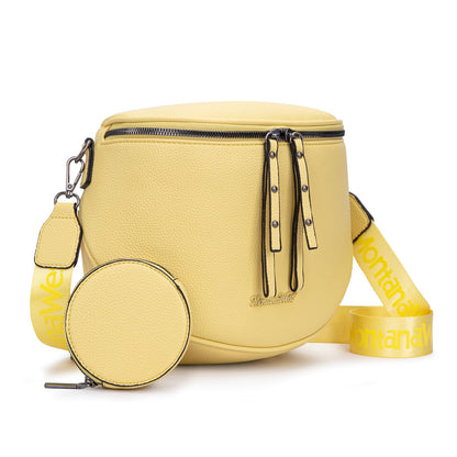 Montana West Large Crossbody Bags for Women Bum Bag Sling Purse with Adjustable Strap