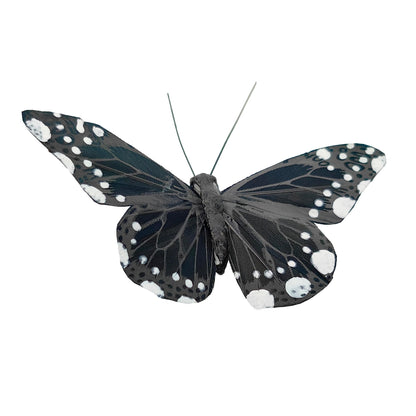 YCHTEWY- 12 pcs Black Butterflies Party Decorations Halloween Decoration Home Decoration…