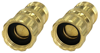 Vibrant Yard Co. Heavy Duty Brass Pressure Regulator for Drip Irrigation System and Soaker Hose - 25 PSI Water Control Valve 3/4" FHT