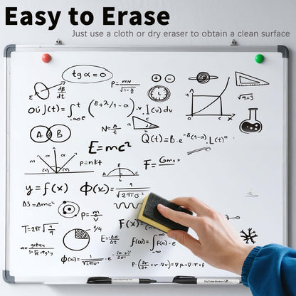 Duchong 72 Packs Dry Erase Markers Bulk, Fine Tip Whiteboard Markers for Kids Teachers, Dry Erase Pens Bulk Pack for Classroom Home, Back to School Supplies