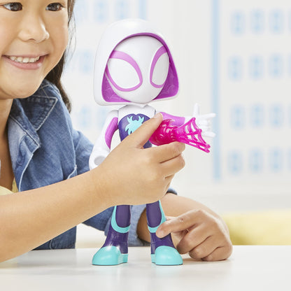 Spidey and his Amazing Friends Supersized Hero Multipack, 3 Large Action Figures, Marvel Preschool Super Hero Toy, Ages 3 and Up, 9 Inches (Amazon Exclusive)