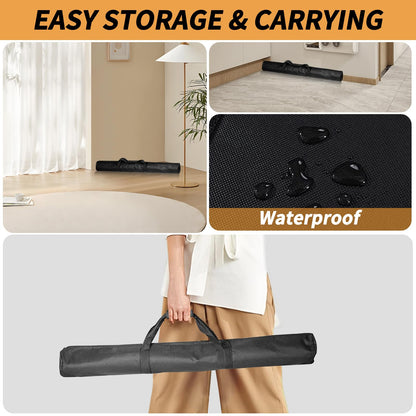 Backdrop Banner Stand, 10x8FT Heavy Duty Adjustable Step and Repeat Stand
